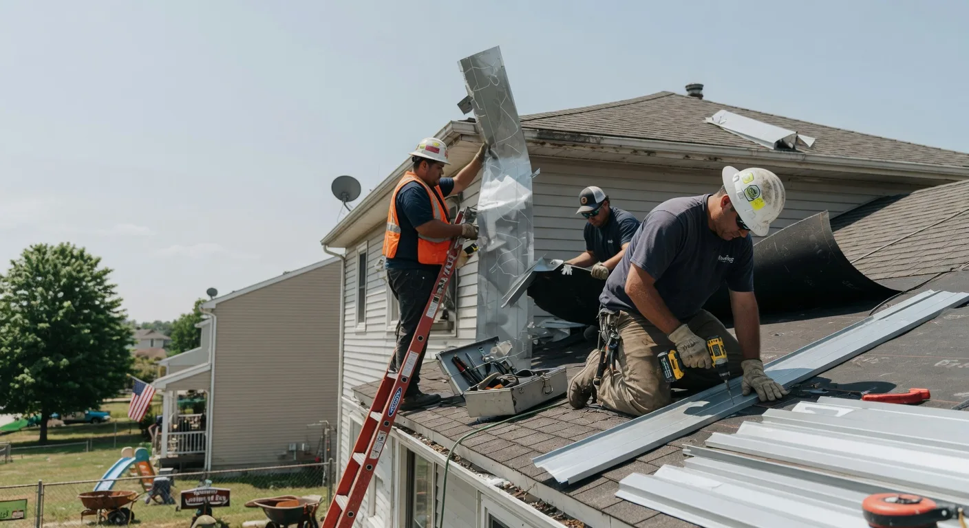 Metal Roof Repair in Heilwood, PA